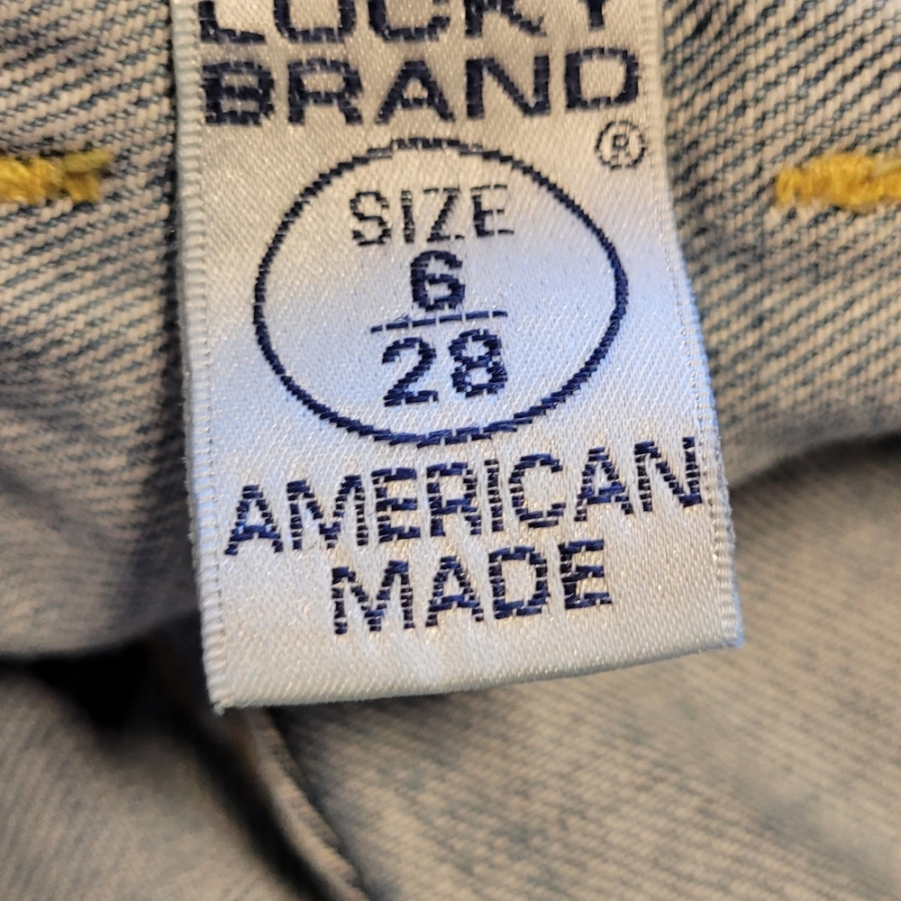 Lucky Brand Blue Straight Leg Jeans with Timeless Style - Picture 6 of 8